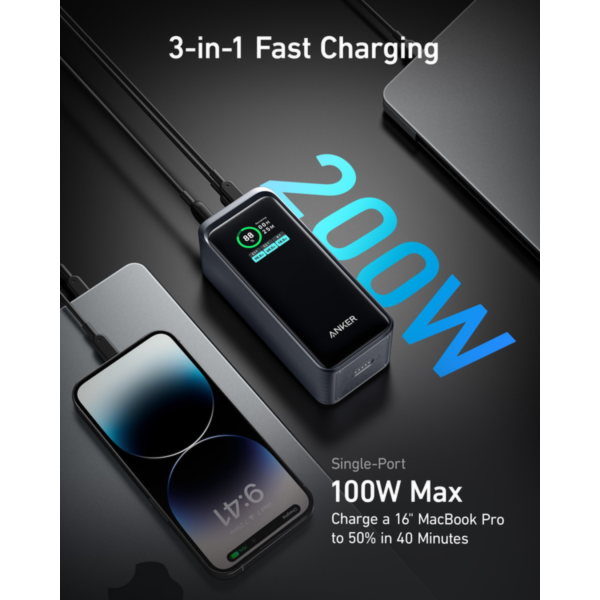 Pin dự phòng sạc nhanh Anker Prime 20.000 mAh 200W-A1336011-2