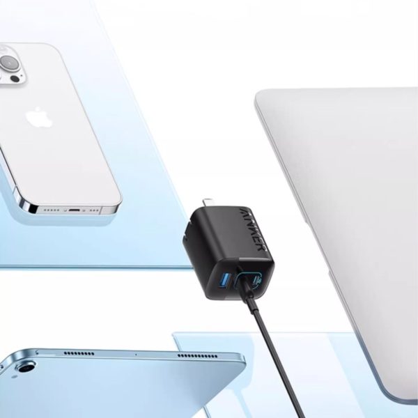 Cốc sạc Anker 3 cổng 67W 336 A2674-A2674W11-3