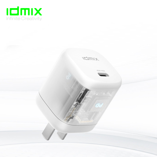 Cốc sạc nhanh IDMIX 45W Type-C P45-ID5653-3