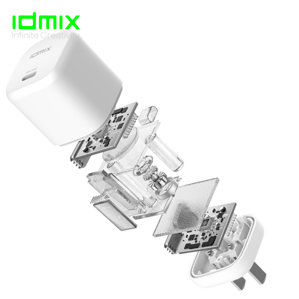 Cốc sạc nhanh IDMIX 45W Type-C P45-ID5653-5