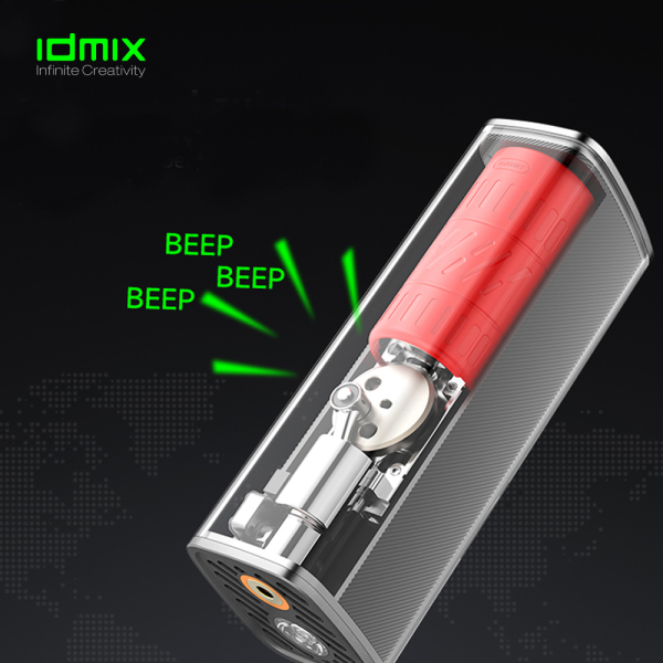Bơm hơi di động cầm tay kèm định vị IDMIX CP10-ID5669-6