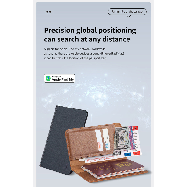 Ví đựng hộ chiếu định vị IDMIX Air Passport (Air 02)-ID9246-5