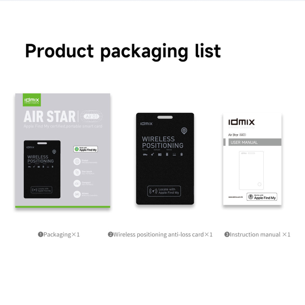 Thiết bị theo dõi định vị IDMIX Air Star (Air 01)-ID1103-7