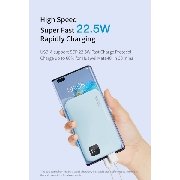 Pin dự phòng sạc nhanh IDMIX 10.000 mAh PD 20W Power Mate P10CiPro-ID8940-7