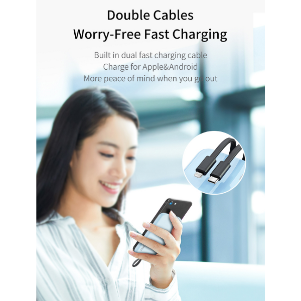 Pin dự phòng sạc nhanh IDMIX 10.000 mAh PD 20W Power Mate P10CiPro-ID8940-13