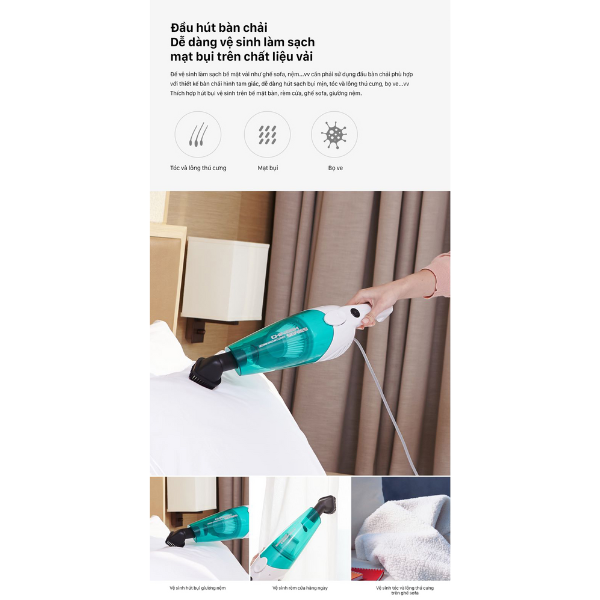 Máy hút bụi cầm tay Deerma DX118C-DX118C-8