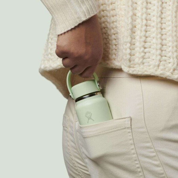 Bình nước giữ nhiệt Hydro Flask Micro Wide Flex Cap Oat 6.7 Oz (200ml)-TNY200INT035-30