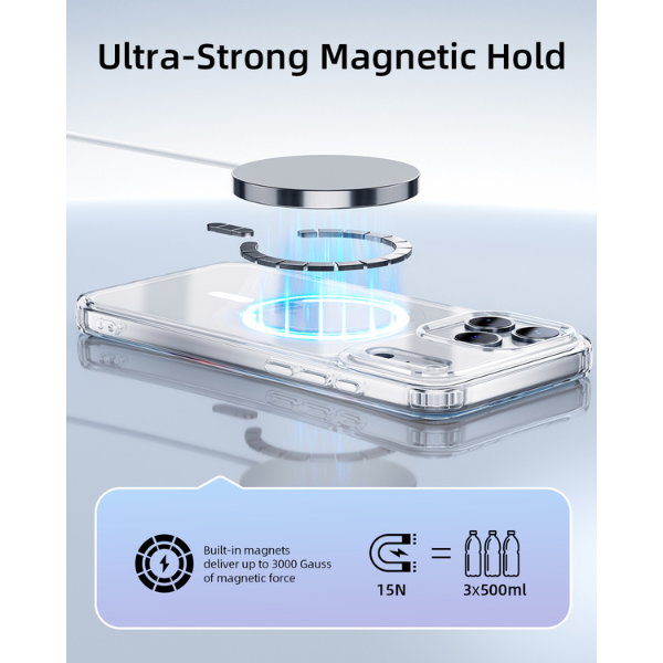 Ốp lưng Magsafe iPhone 17 Innostyle CrystalGuard-CG10TRN-17-3