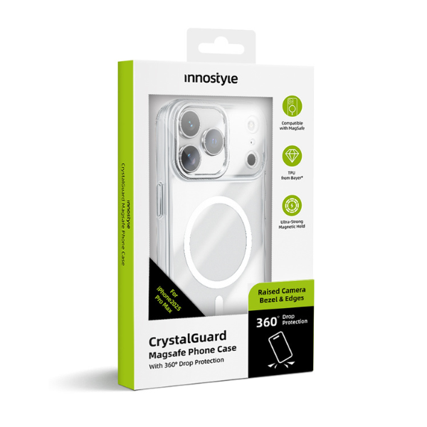 Ốp lưng Magsafe iPhone 17 Pro Innostyle CrystalGuard-CG10TRN-17P-7