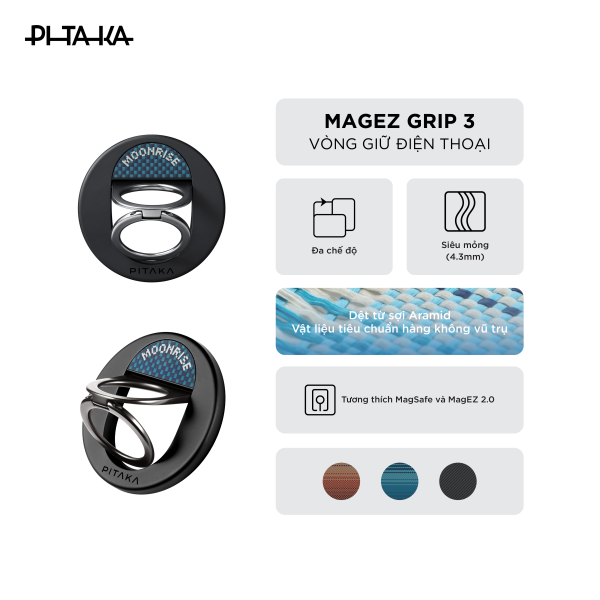 Vòng giữ điện thoại PITAKA Grip 3-MGS2403-23