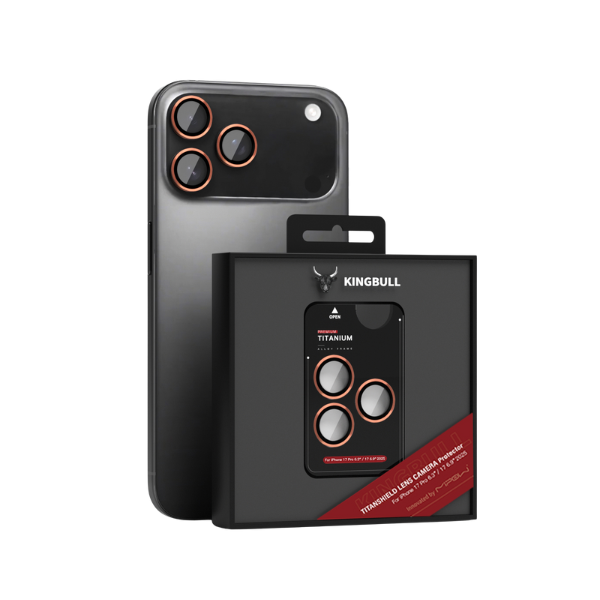 Dán bảo vệ camera iPhone 17 Pro 17 Pro Max Mipow Titanshield-BJ17C-OR-5