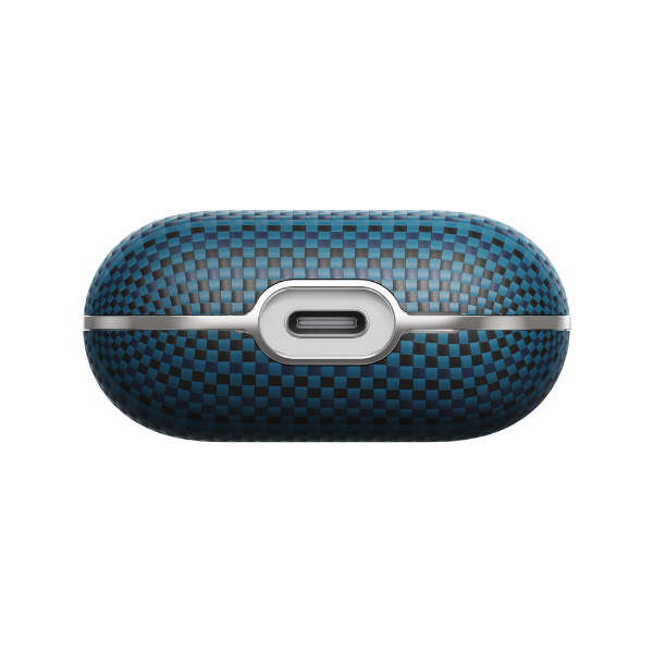 Ốp cứng AirPods 4 PITAKA Aramid Fiber Magnetic-APM2404-14