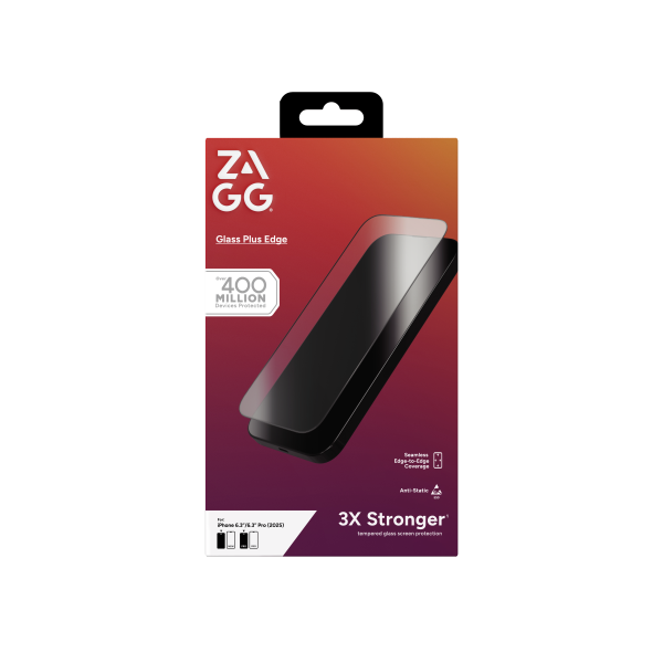 Cường lực iPhone 17 17 Pro ZAGG Plus Edge WT-100120393-8
