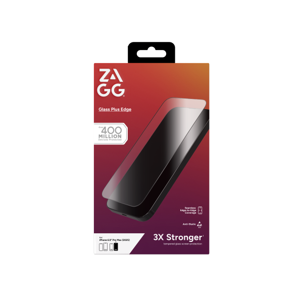 Cường lực iPhone 17 Pro Max ZAGG Plus Edge WT-100120395-8