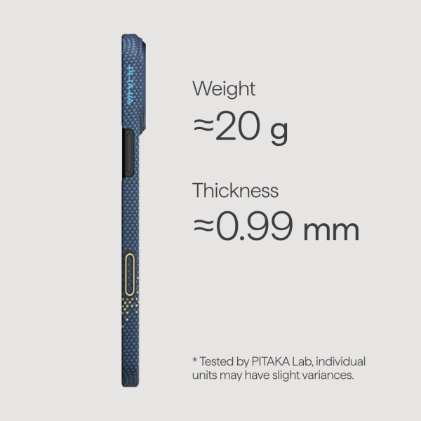 Ốp lưng Magsafe iPhone 17 Pro PITAKA Ultra-Slim (With Pitatap)-KI1705MP-9