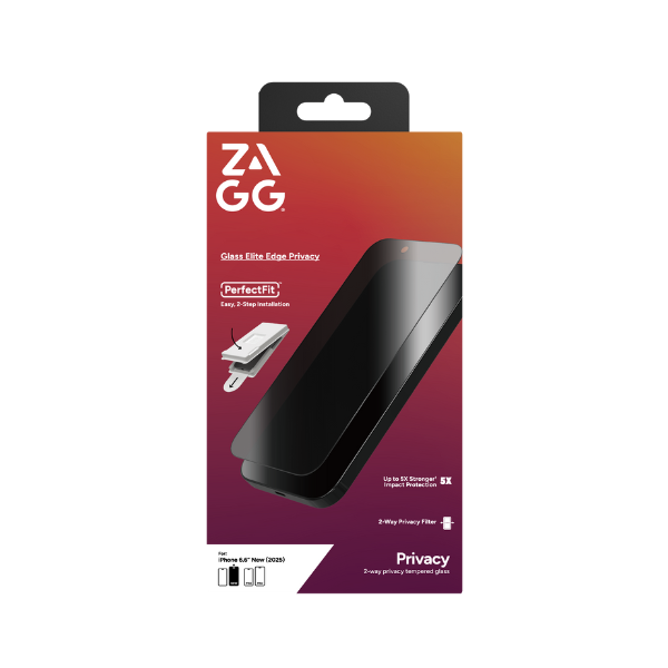 Cường lực chống nhìn trộm iPhone Air ZAGG Elite Edge-100119409-8