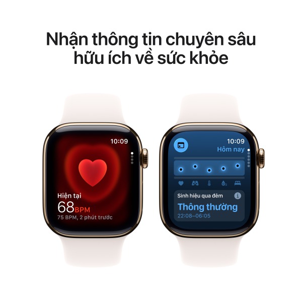 Apple Watch Series 11 42mm LTE Viền Titan Dây Cao Su-APPLE WATCH S11 42 LTE-3