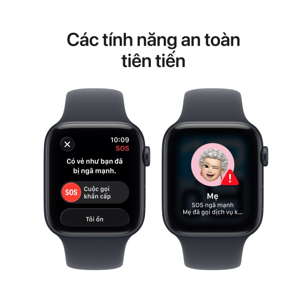 Apple Watch SE 3 2025 LTE 44mm Viền Nhôm Dây Cao Su-MEPH4SA A-5