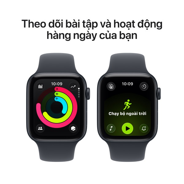 Apple Watch SE 3 2025 LTE 40mm Viền Nhôm Dây Cao Su-MEP64SA A-8