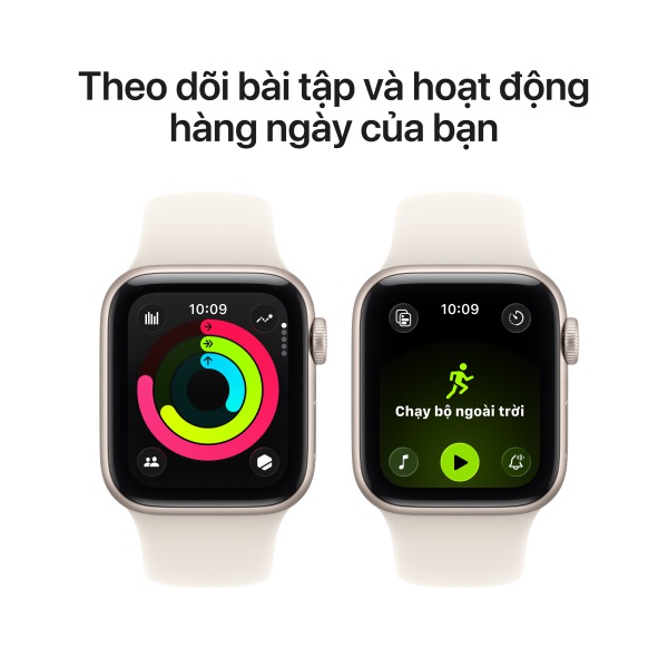 Apple Watch SE 3 2025 GPS 40mm Viền Nhôm Dây Cao Su-MEH34SA A-4