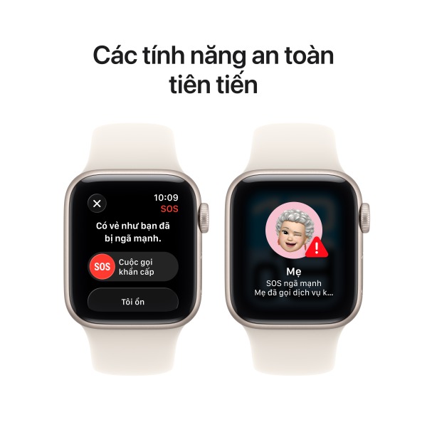 Apple Watch SE 3 2025 GPS 40mm Viền Nhôm Dây Cao Su-MEH34SA A-5