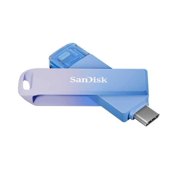 USB 3.2 Gen 1 Sandisk Creator Phone Drive SDIXD0N 128GB Type-C & Lightning (SDIXD0N-128G-GN6TP)-SDIXD0N-128G-GN6TP-4