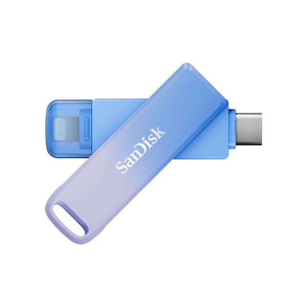 USB 3.2 Gen 1 Sandisk Creator Phone Drive SDIXD0N 128GB Type-C & Lightning (SDIXD0N-128G-GN6TP)-SDIXD0N-128G-GN6TP-3