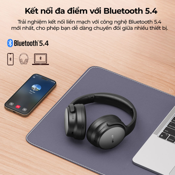 Tai nghe chụp tai Earfun Tune Pro-EFTUNEPROBK-3