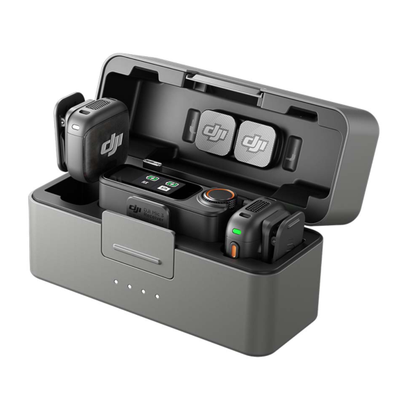 Micro thu âm DJI Mic 3 (2TX + 1RX + Charging)-DMT03-DMR03DMC03-5
