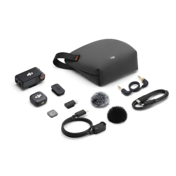 Micro thu âm DJI Mic 3 (2TX + 1RX + Charging)-DMT03-DMR03DMC03-7
