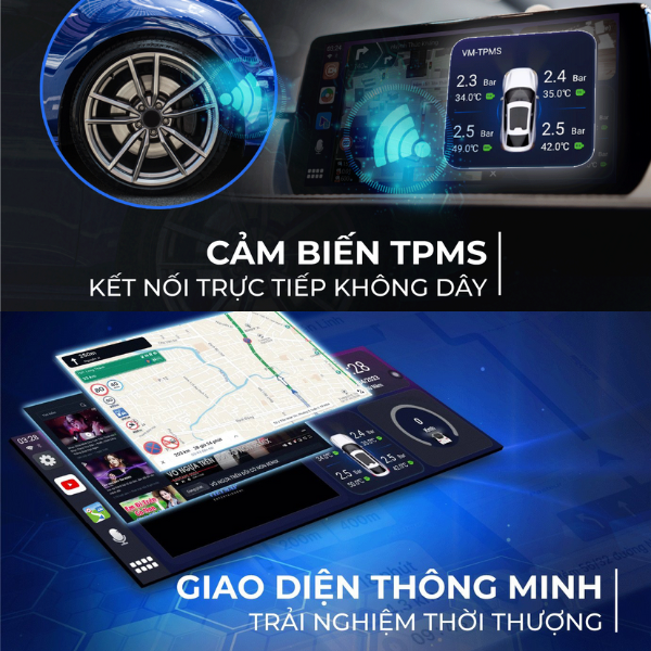Android Box xe hơi Vietmap BS10 Lite-BS10-LITE-7