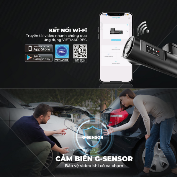 Camera hành trình Vietmap cảnh báo giao thông C9P-TS-C9P-7