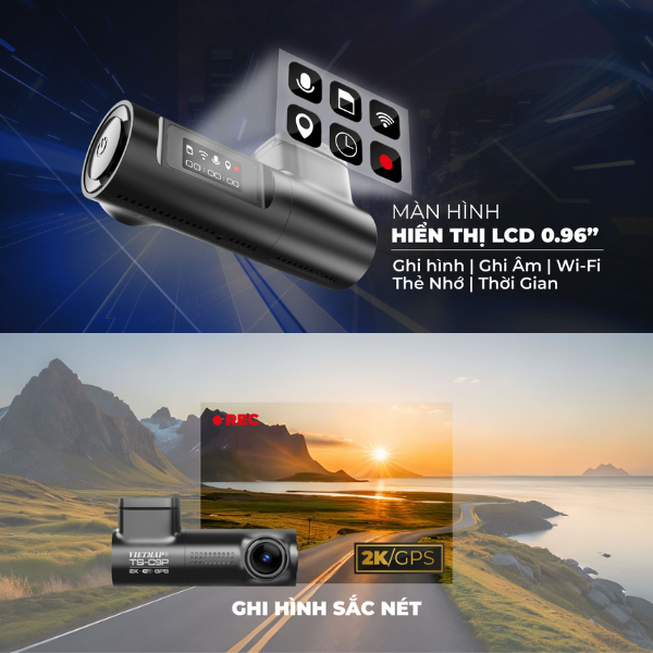 Camera hành trình Vietmap cảnh báo giao thông C9P-TS-C9P-6