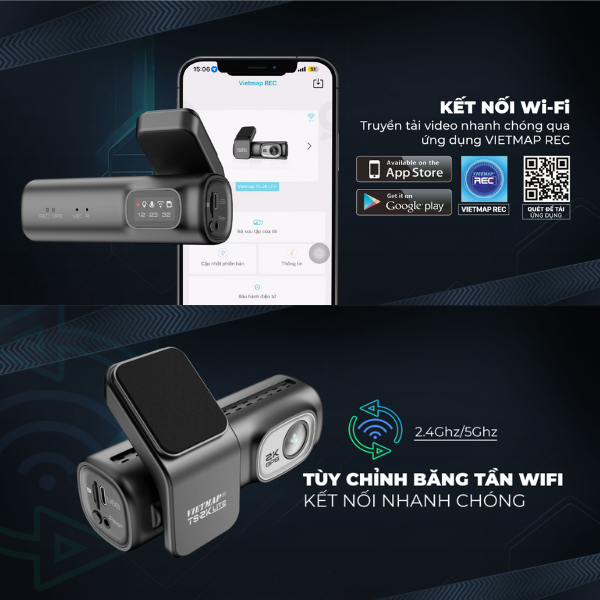 Camera hành trình Vietmap cảnh báo giao thông TS-2K Lite-TS-2K-LITE-7