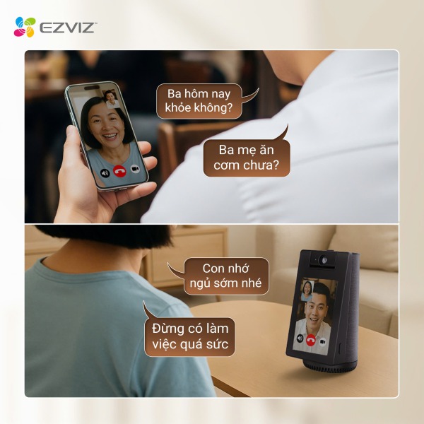 Camera IP 360 độ 4MP EZVIZ S10 có tích hợp màn hình-S10-4mp-7