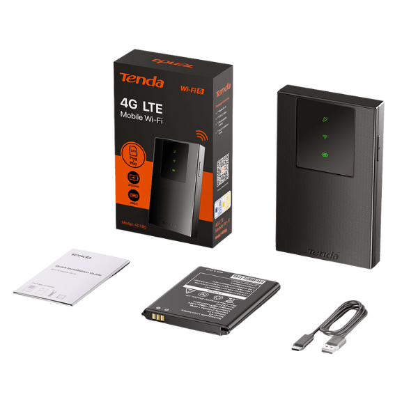 Bộ phát Wifi di động 4G LTE 286Mbps Tenda 4G180-V4-4G180V4-10