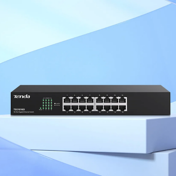 Switch Tenda 16-Port 1G TEG1016D-TEG1016D-9