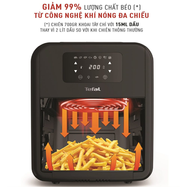Nồi chiên không dầu Tefal 11L FW501815-FW501815-4