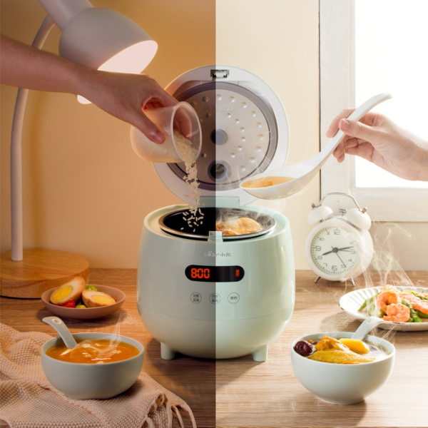 Nồi cơm điện mini đa năng Bear 1.2L DFB-B12F1-DFB-B12F1-8