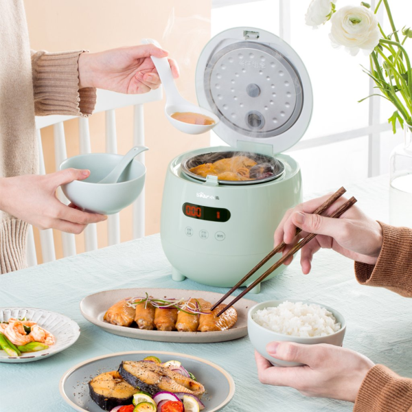 Nồi cơm điện mini đa năng Bear 1.2L DFB-B12F1-DFB-B12F1-9