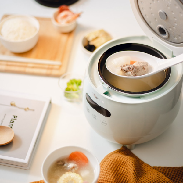 Nồi cơm điện mini đa năng Bear 1.2L DFB-B12F1-DFB-B12F1-12