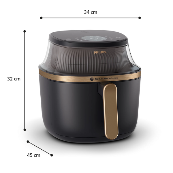 Nồi chiên không dầu Philips 7.2L NA342 00-NA342 00-4