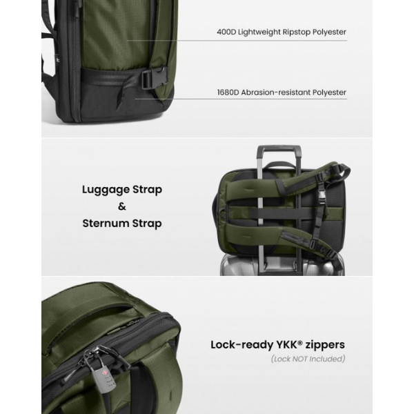 Balo Tomtoc Liteway Travel Backpack 15.6 inch 28L-T66S1T1-4