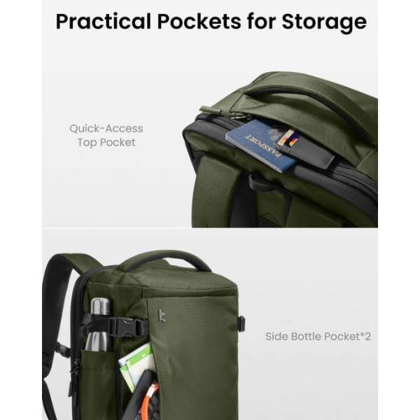 Balo Tomtoc Liteway Travel Backpack 15.6 inch 28L-T66S1T1-5