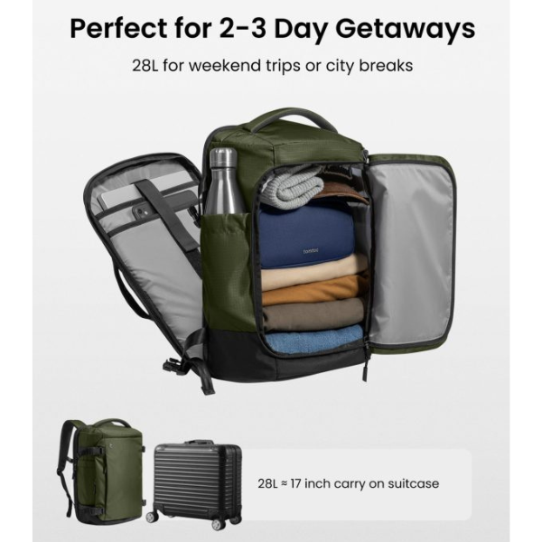 Balo Tomtoc Liteway Travel Backpack 15.6 inch 28L-T66S1T1-10
