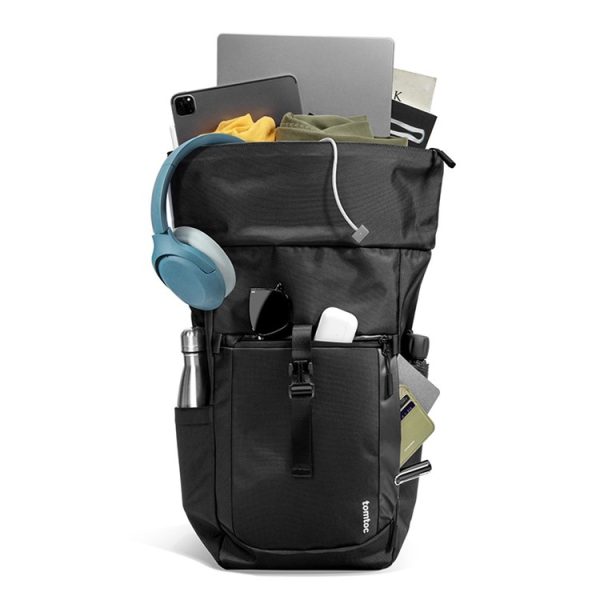Balo Tomtoc Rolltop Navigator Travel Daypack 17.3 inch 30L-T61L1D1-5