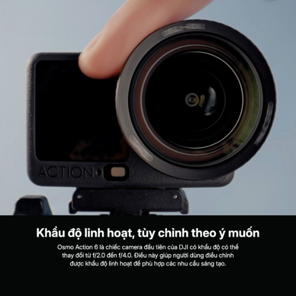 Camera hành động DJI Action 6 Standard Combo-AC006STD-21