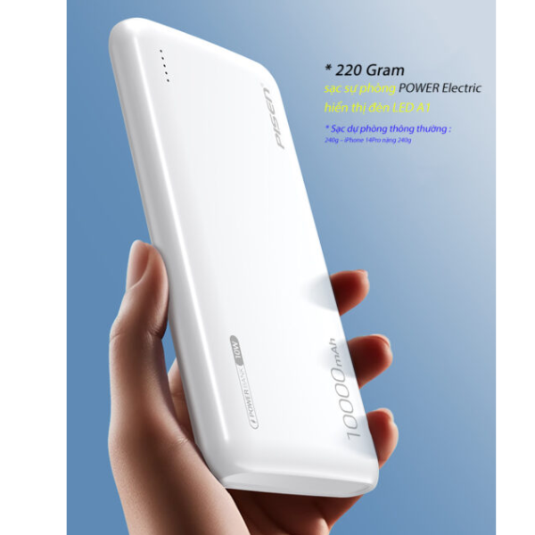 Pin sạc dự phòng Pisen 10W 10.000 mAh D094-TP-D094-6