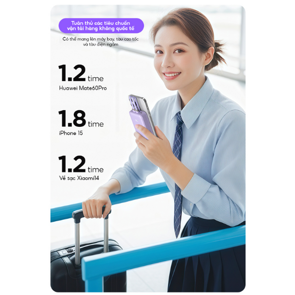 Pin sạc dự phòng Pisen Quick Powerlink X2 22.5W 10.000 mAh-TP-D165-5