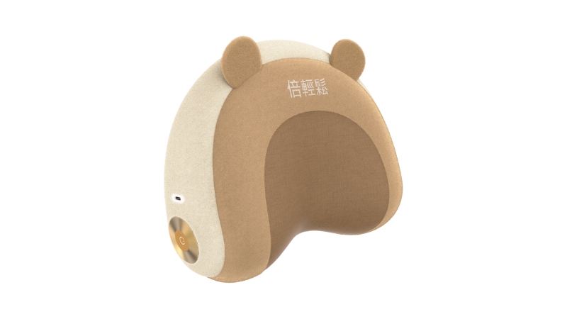 Gối massage cổ vai gáy và lưng Breo P2-BREOP2-GRY-17